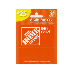 The Home Depot Gift Card $25