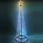 Fashionable LED Point Control Christmas Tree Light Garden Style