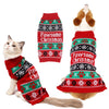 Warm Dog Clothes For Small Dogs, Cats, Pets, Christmas Pet Sweater