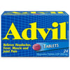 Advil, Relieve Headaches, Fever, Muscle and Joint Pain 24 Tablets