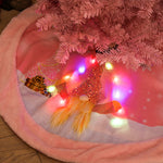 Cross-border New Christmas Tree Skirt With Light Decorations