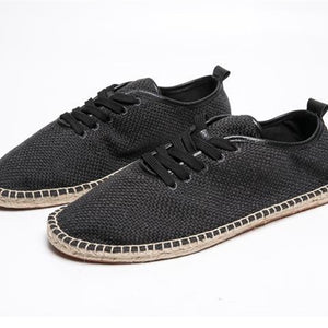Chinese Style Men's Shoes Linen Sole Cloth Shoes