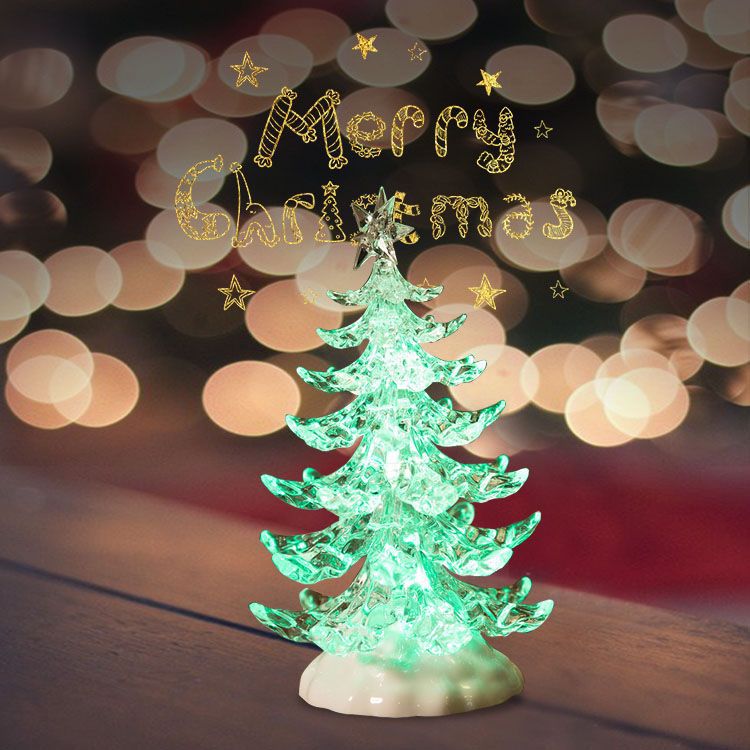 Colorful Christmas Tree Atmosphere Night Light Home Decoration Ornaments