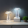 Creative Crystal Lamp Jellyfish Table Lamp Light Luxury Touch Decoration Home Decor