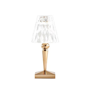 Diamond Crystal Rechargeable Decorative Table Lamp