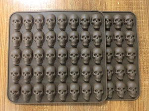 Halloween 40 Skull Ice Cube Baking Mould