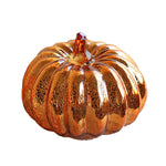 Glass Pumpkin Light LED Glowing Delicate Halloween Decorative Lamp Party Supplies For Thanksgiving Halloween Fall Decorations