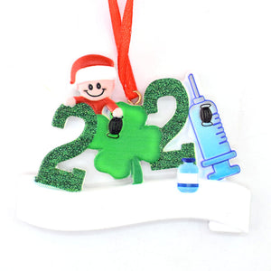 Christmas Decoration DIY Personalized Lovely Family Snowman Christmas Tree Hanging Ornament Pendant