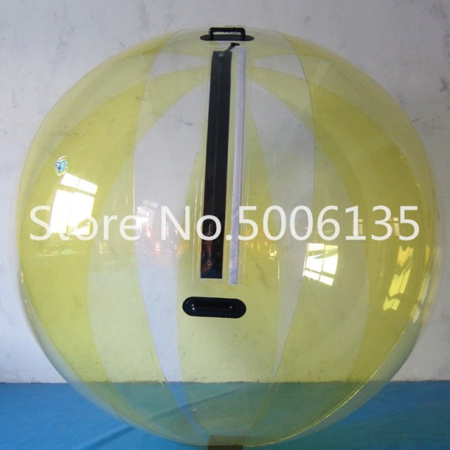 Free Shipping 2.0m Dia Inflatable Water Walking Ball Human Hamster Ball Giant Inflatable Ball Water Zorb Ball