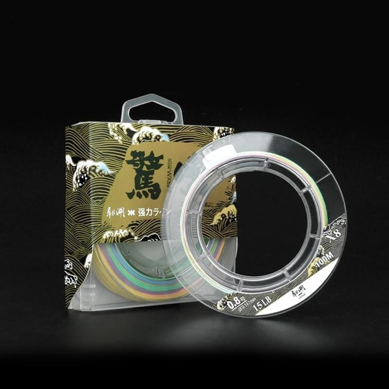 Braid WX8 Fishing Line 100m PE Line 0.4#-8# Super Strong Multifilament Weave Line Smooth Fishing Accessories