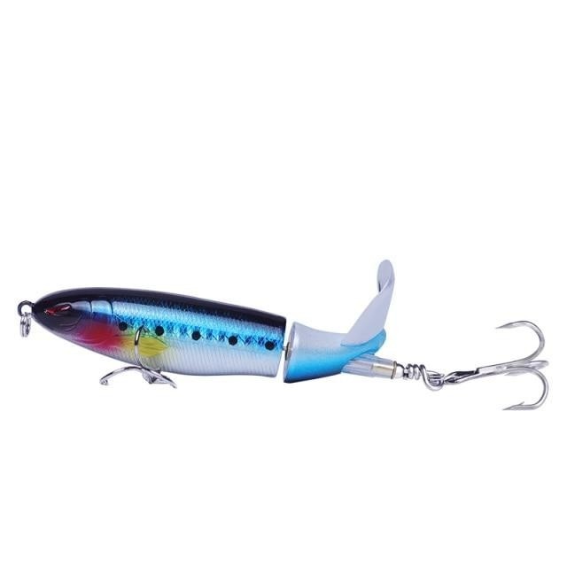 Fishing lure 1PC 13g/10cm Propeller Top water Artificial Bait Hard Plapper Soft Rotating afterbody Fishing Tackle воблеры