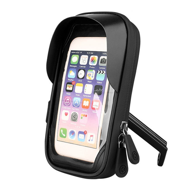 MTB Bicycle Phone Holder Bag Case Waterproof Dust-proof For Cycling Bike Mount Cell Mobile Phone Stand Bag Bicycle Accessories