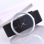 Top Leather Quartz Watch Lady Watches, Women Luxury Antique Stylish Round