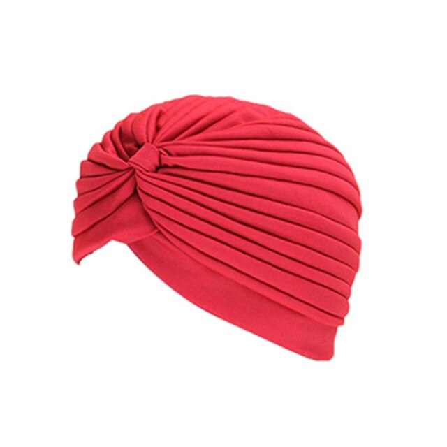 Swimming Cap Elastic Nylon Turban breathable Pool Bathing Hats For Outdoor Sports Yoga Elastic Polyeste Indian Turban Head scarf