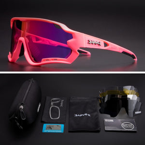 Cycling Glasses Men Sunglasses Bicycle Polaroid Photochromic 5 Lens Goggles Women MTB Man Bike Sports Fishing Accessories