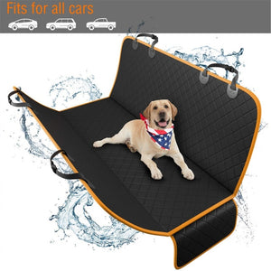 Dropshipping Waterproof  Dog Car Seat Cover Pet Carrier With Pet Safety Belt Car Rear Back Seat Mat Hammock Cushion Protector