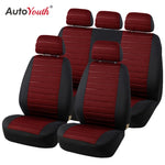 Gray Front Car Seat Covers Car Interior for toyota For bmw f30 cover For HONDA CIVIC COVER For suzuki baleno accessories