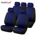 Gray Front Car Seat Covers Car Interior for toyota For bmw f30 cover For HONDA CIVIC COVER For suzuki baleno accessories