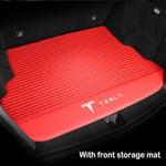 Car Trunk Mat Floor Mat Set Fully Surrounded Foot Pad Car Waterproof Non-Slip TPE XPE For Tesla Model 3 Model Y Model S Model X