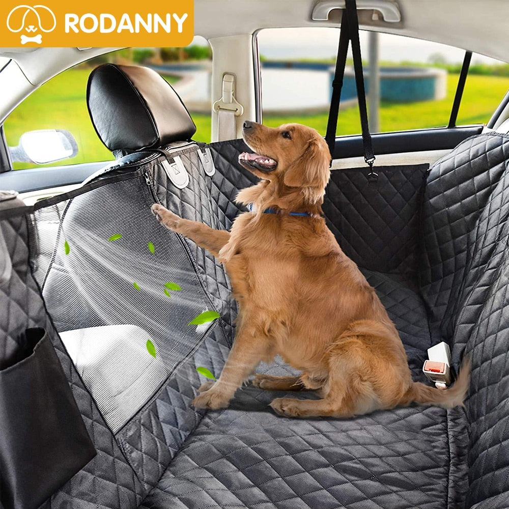 Rodanny Waterproof Folding Dog Car Seat Cover Durable Scratch Hammock Pet Carriers Cushion Pet Supplies