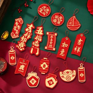 2022 Chinese New Year Decoration Pendant Spring Festival Decoration Chinese style ornaments Chinese New Year layout props