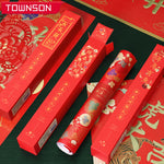 2022 Chinese New Year Spring Couplets set with Character Sticker, 5pcs