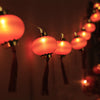 2022 Chinese New Year Lantern Decoration For Home, 10 LED Red Lantern