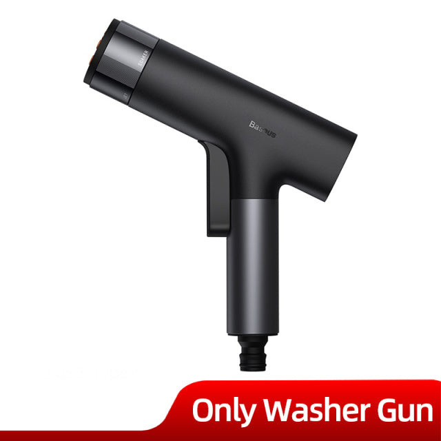 Baseus Car Washer Gun Wash Spray Nozzle With 5 Spray Patterns for Garden Auto Clean Metal Water Spray Nozzle Tools