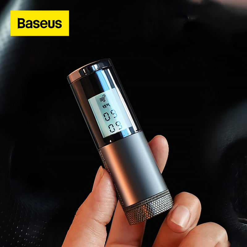 Baseus Automatic Alcohol Tester Breathalyzer Rechargeable With LED Screen Display Non-contact Alcohotest Breath Alcohol Test