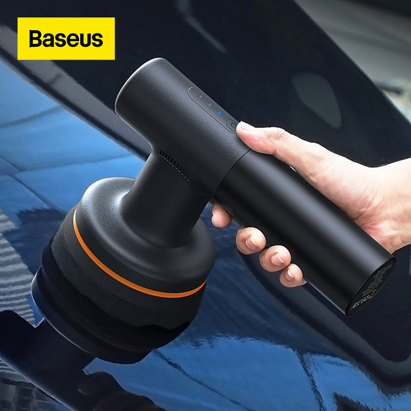 Baseus Car Polishing Machine Electric Wireless Polisher 3800rpm Adjustable Speed Auto Waxing Tools Accessories