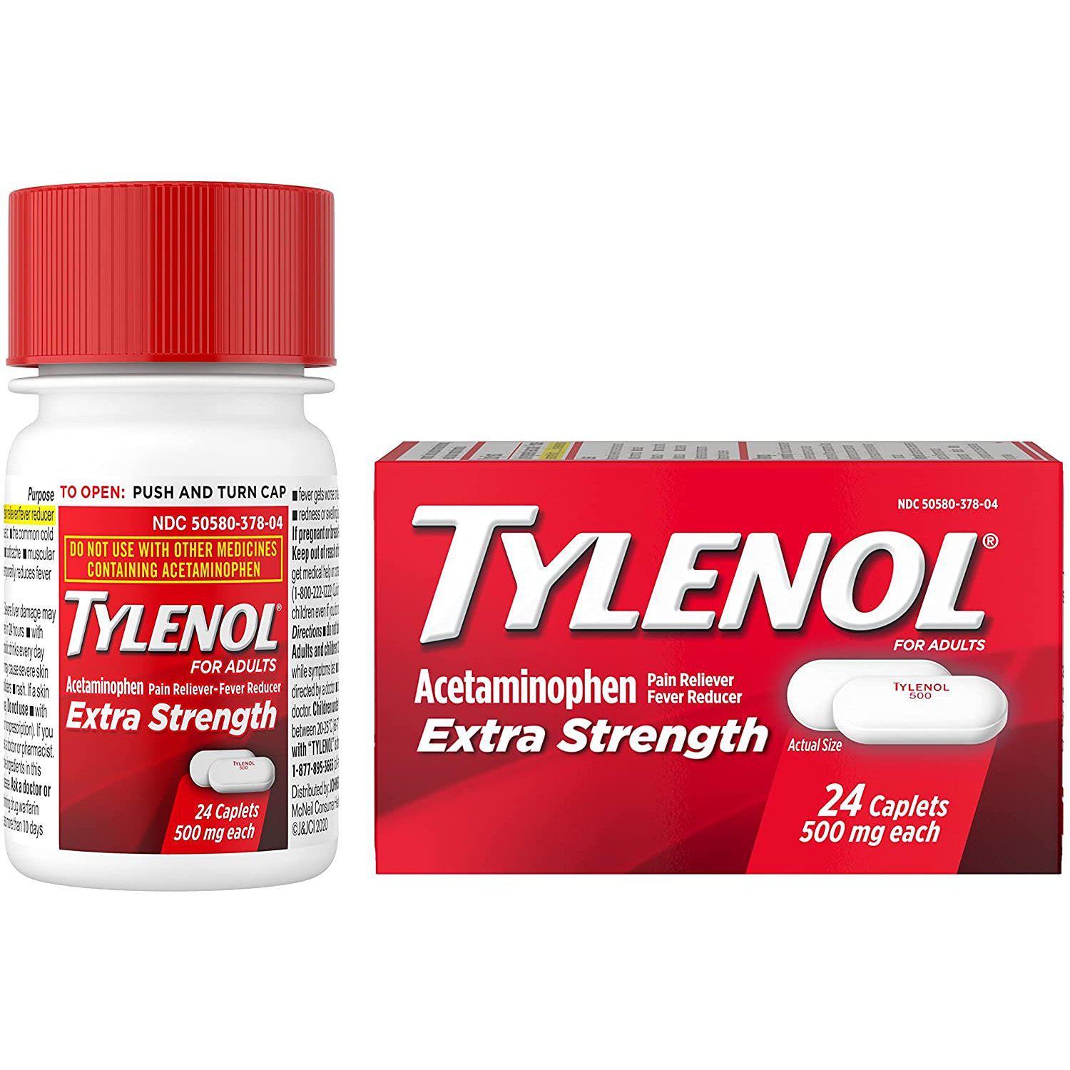 Tylenol Extra Strength 24 caplets